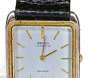 Vintage Lassale by Seiko 1980's 2F50-5769 Ladies Watch Snake