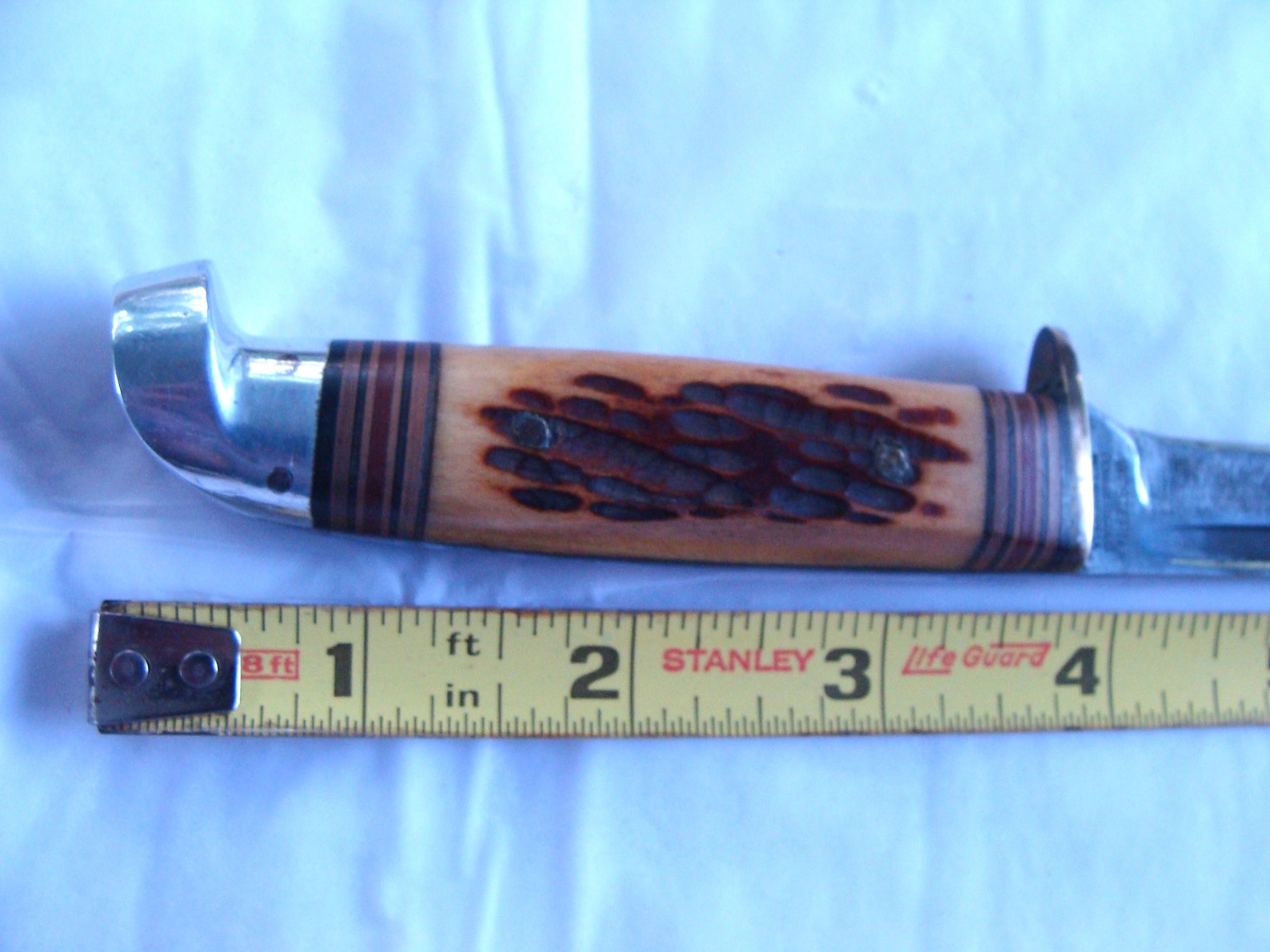 Western 648 Hunting Knife Boulder CO Jigged Bone Etsy