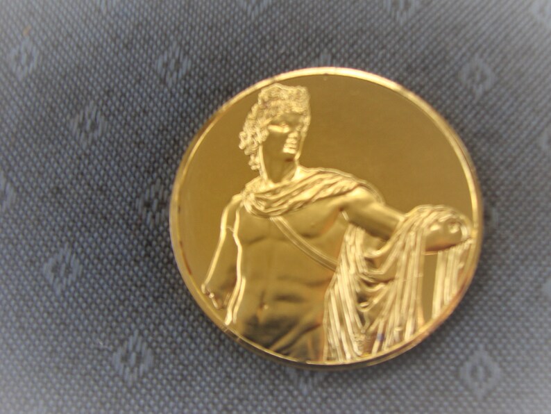 2 Oz Sterling Silver Medal The Apollo Belvedere Franklin Mint 100 2-oz-sterling-silver-medal-the-apollo-belvedere-franklin-mint-100