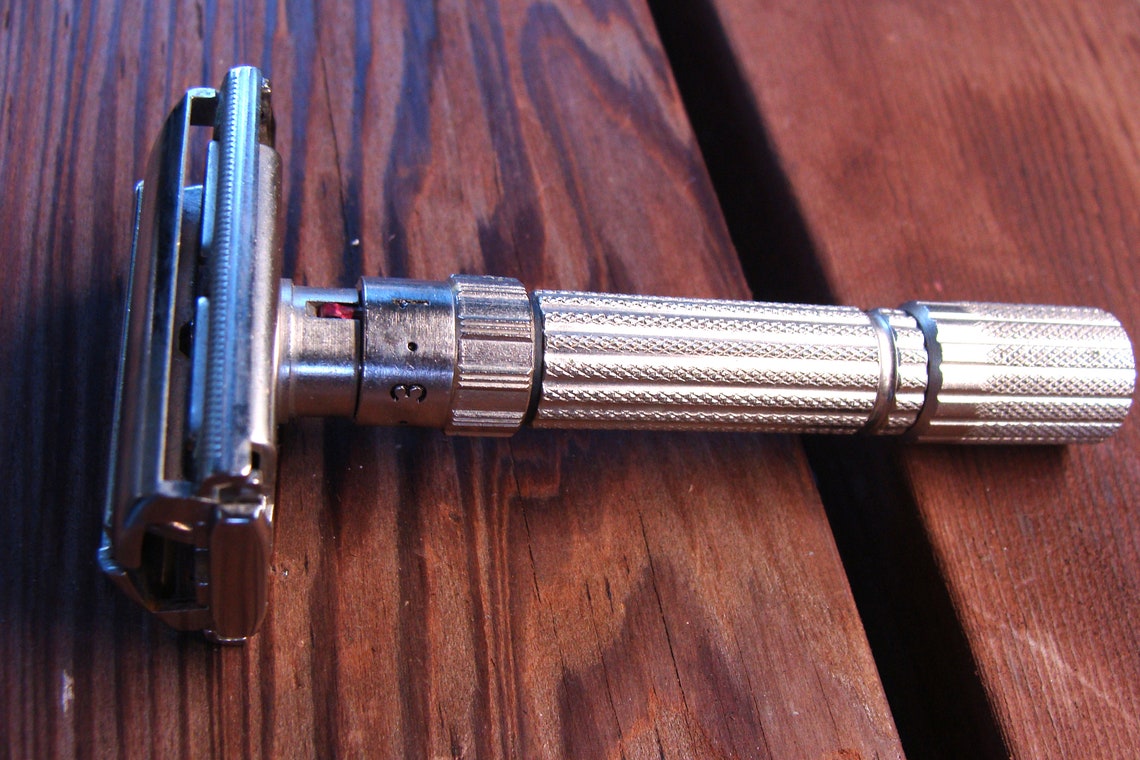 Gillette Fatboy Adjustable Safety Razor In Box Etsy