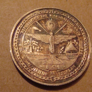 1989 Marshall Islands Silver 50 Dollar Coin &quot;First Probe Of Venus&quot;