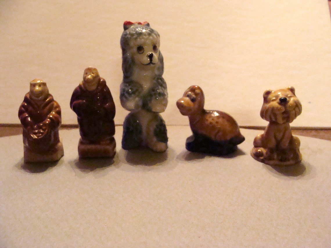 Vintage Wade Figurines/Rare Honey Sabre Tooth/Flintstone Honey Etsy