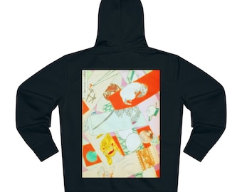 Harajuku Lucky Envelopes Vintage Japanese Style Yokai Unisex Cultivator Zip Hoodie