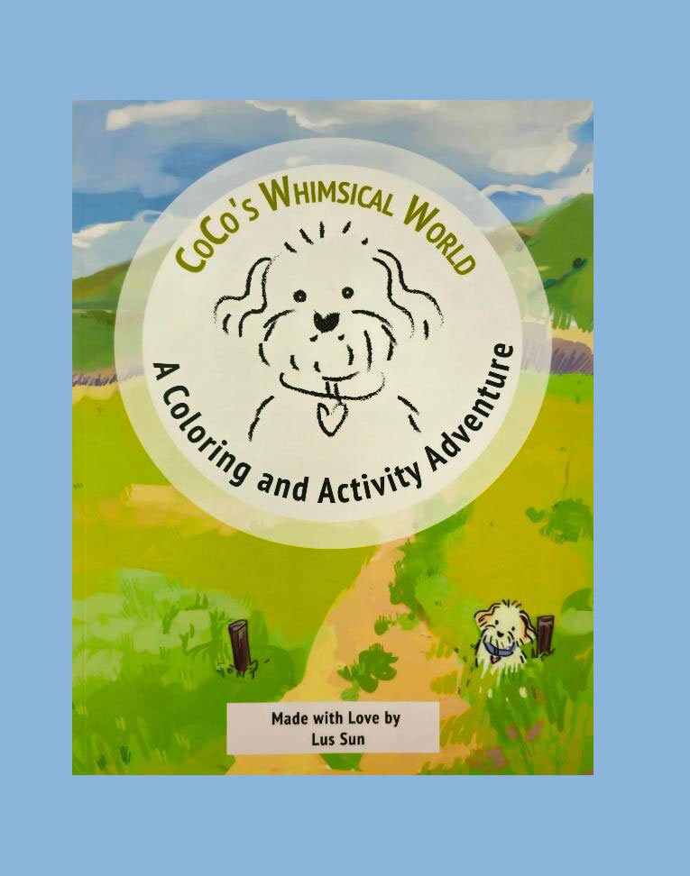 Whimsical Coco Canines: Delightful Dog Coloring Book for Pawsome Fun!