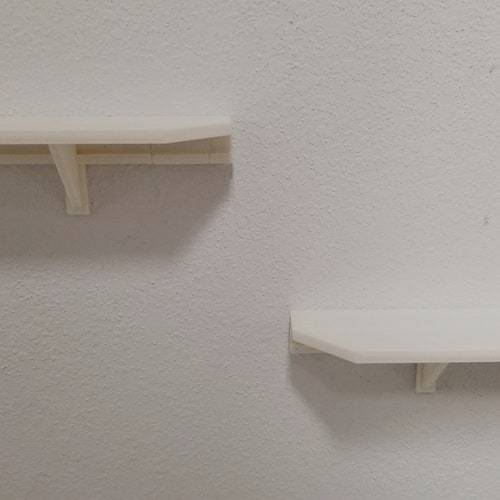 Two 6in X 2in Black Wall Shelves Free Shipping These Small Etsy