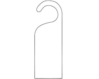 Door hanger SVG design