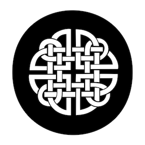 Dara Celtic Knot symbol SVG file