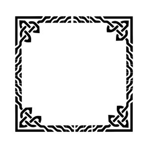 Celtic frame / border 2 - includes corners and side designs
