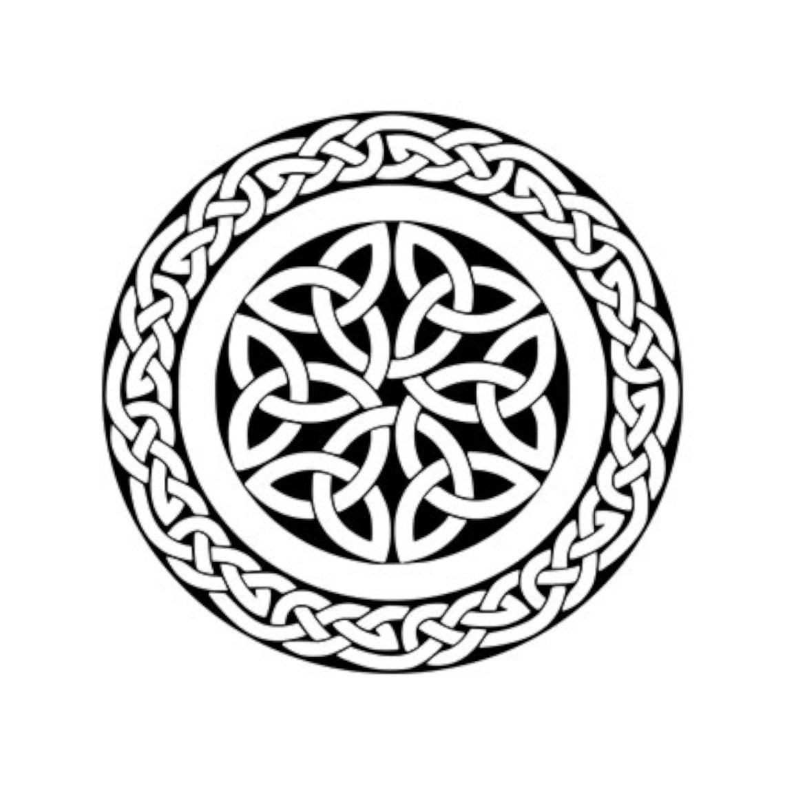 Celtic Circular 6 Way SVG Design - Etsy