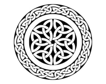 Celtic circular 6 way SVG design