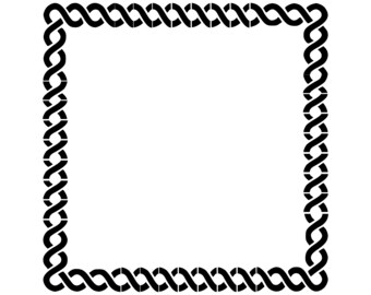 Celtic frame / border 4 - includes corners and side designs