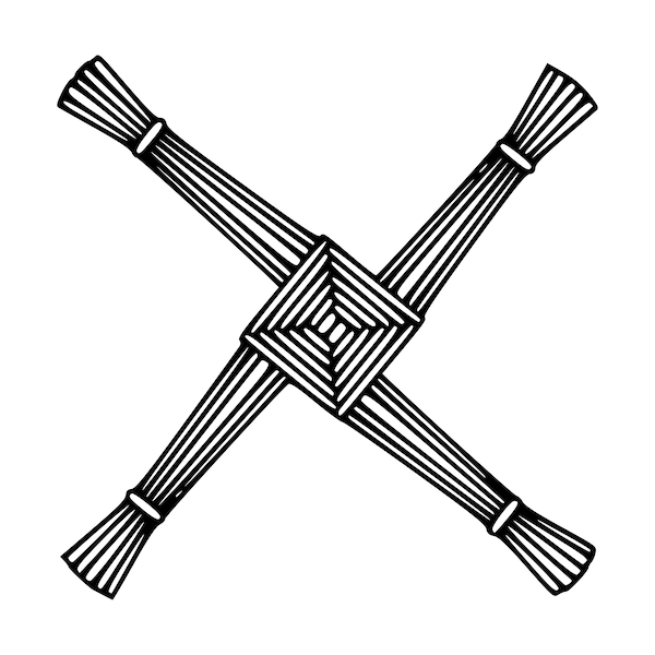 St Brigids Cross - SVG design