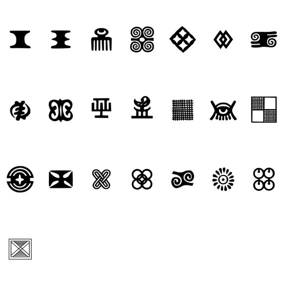 adinkra tobacco Symbols: The Iconography of Ancestors | by Indigenous Grid Carving adinkra symbols for resilience