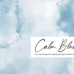 Watercolor Paper, Watercolor Background, Blue Watercolor, Wedding Clipart, Blue Watercolor, Digital Paper, Watercolor Wash, Abstract Art