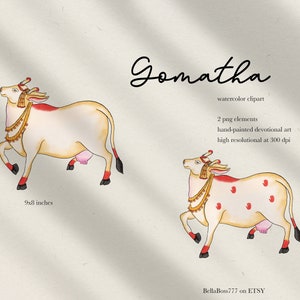 Gomatha Clipart, Kamadhenu, Clipart de Vaca Indiana, Deus Hindu, Casamento Indiano, Casamento Hindu, Vaca, Vaca em Aquarela, Vaca Religiosa, Sul da Índia