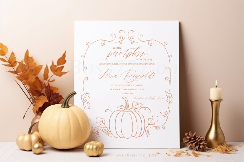 Pumpa Clipart, Pumparamar, Höstbröllop Clipart, Höst Clipart, Pumpateckning, Höst Clipart, Pumpa Line Art, Thanksgiving PNG bild 7