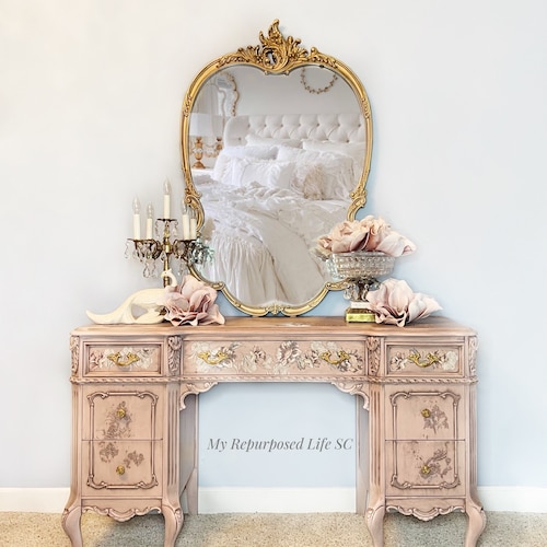 white and pink dressing table Amazon.com: JOYMOR Kids Princess Vanity Table and Chair Set, Kids Vanity Set with Mirror, Makeup Dressing Table with Two 180 Folding Mirror for Girls Age 4-9 : Home & Kitchen
