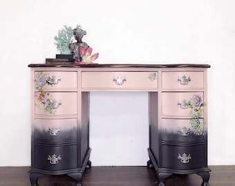 Custom order option! Writing Desk / Accent Table / Secretary / Vanity / Boho / Romantic/ Farmhouse / Free Shipping
