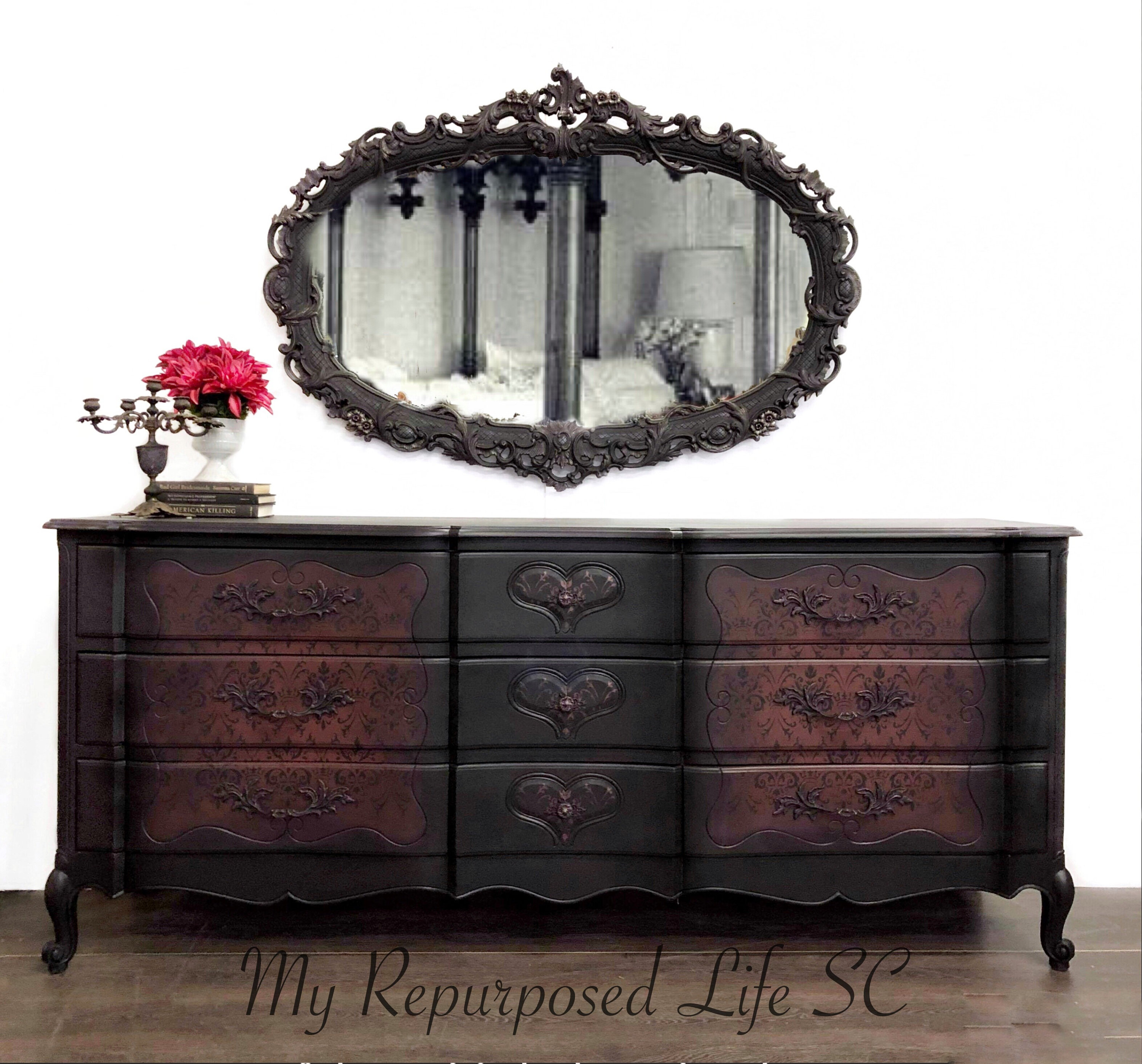 Custom Order Option Gothic Romantic French Provincial Dresser