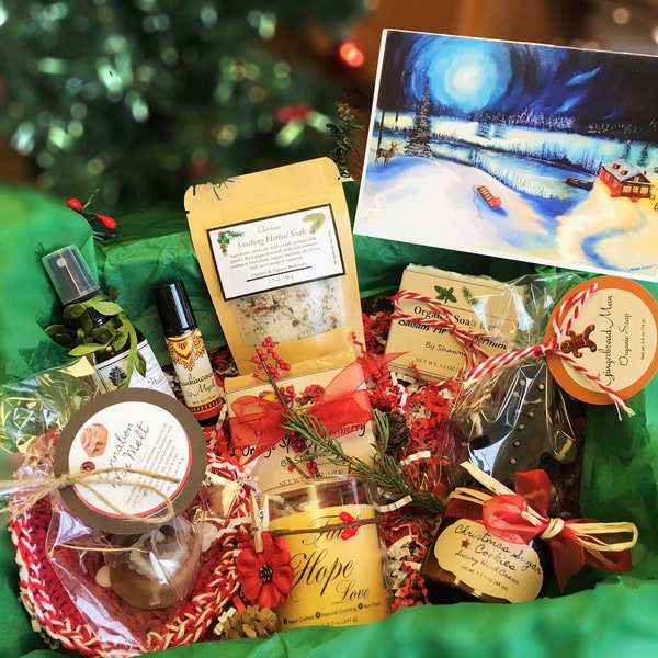 Organic Christmas Family Gift Set