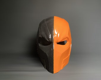 Deathstroke Painted Cosplay Helmet