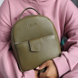 Leather backpack purse Women backpack Rucksack for women backpack women Work backpack for women Travel backpack women Mom Gift Gift for her