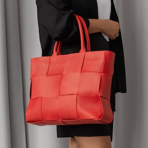 Extra Large Bag, Leather Shopping Tote Bag, Leather Tote Bag, Leather Tote Bag, Women Leather Shoulder Bag, Travel Bag