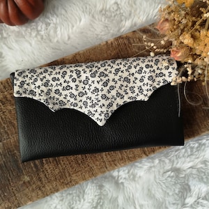 Portefeuille chauve-souris / Compagnon / Portefeuille Vegan / Porte-cartes
