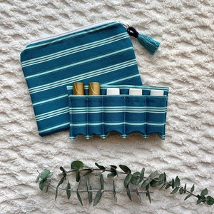 Essential Oil Bag, Oil Bag, Large Essential Oil Bag, Large Oil Bag, Essential Oil Case, Essential Oil Storage, Oil Storage, Oil Case, Teal