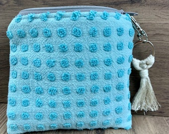 ANTHRO Inspired, Vintage Chenille Essential Oil Bag, Oil Storage,Travel Case, Roller Bottle, Makeup Bag, Organizer,Cosmetic Pouch,Zipper Bag