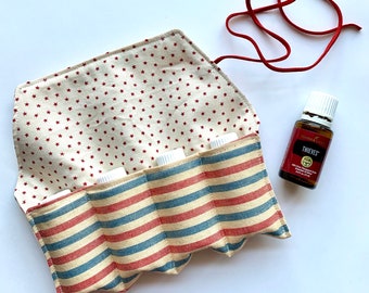 Essential Oil Wrap, Essential Oil Bag, Large Essential Oil Bag , Large Essential Oil Wrap, Essential Oil Storage, USA, America, American Bag