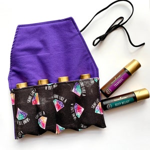 Essential Oil Wrap, Essential Oil Bag, Large Essential Oil Wrap, Large Essential Oil Bag, Oil Wrap, Oil Bag, Essential Oil Storage