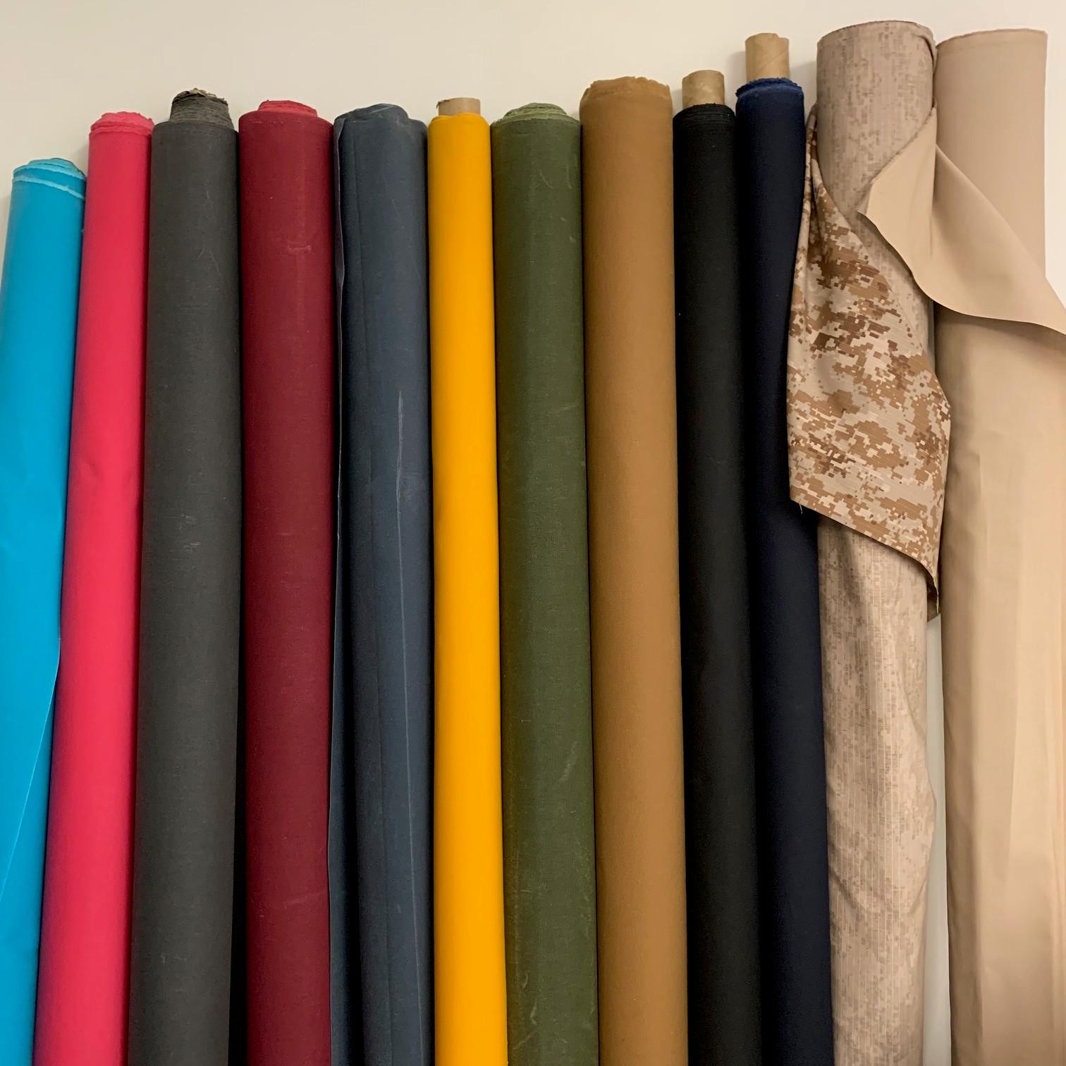 Waxed Army Duck Canvas Fabric