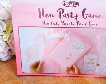 Hen Party Game - Hen Party Pass the Parcel - Bridal Shower Game