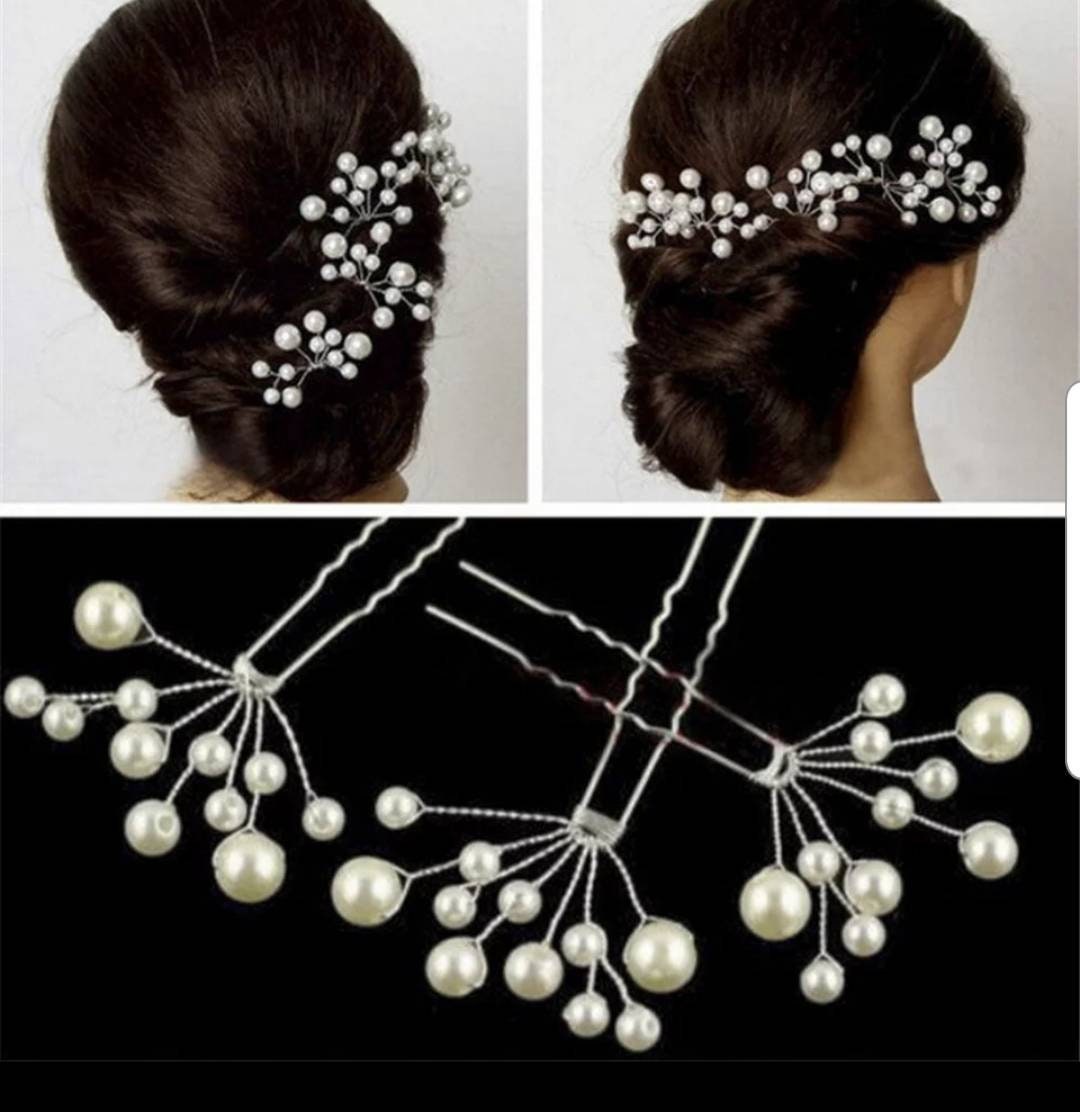 Pearl Bridal Hair Pins Wedding Hair Accessories Wedding Hair — free download