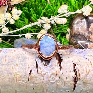 Anello opalino / Anello in rame