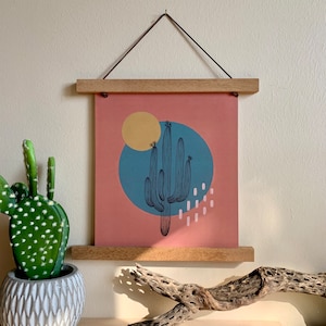 Mid century print-boho wall art-desert print-teacher gifts-boho nursery decor-minimal nursery decor-boho desert-boho wall print