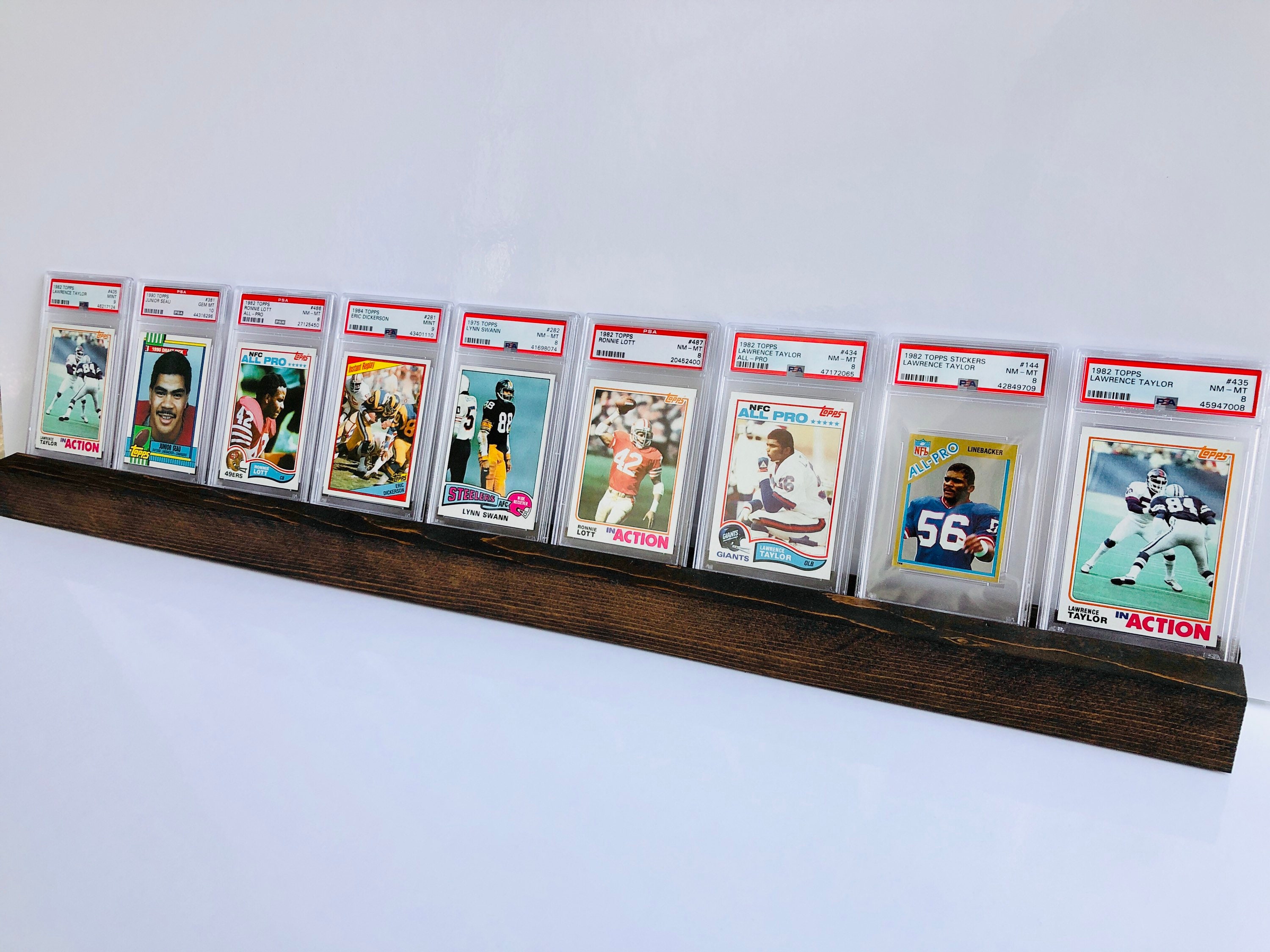 Sports Card Display Shelf Etsy