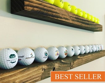 Golf Ball Display Shelf Holder Rack