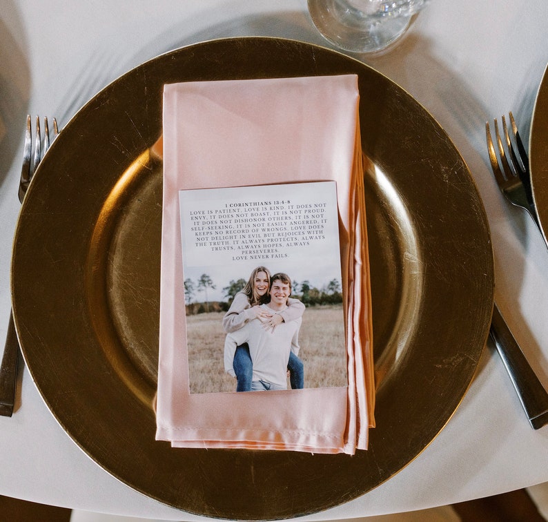 Wedding Prayer Card Canva Template Etsy