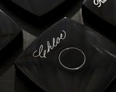 Calligraphy Engraved Compact Mirror | Personalized Gifts | Bridesmaids | Bachelorette | Place Cards | Mother's Day