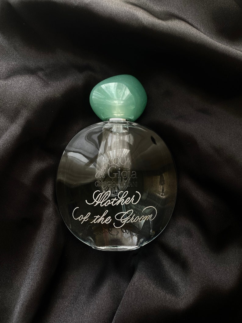 Engraved Perfume Cologne Bottle Engraving Bridal Party Etsy