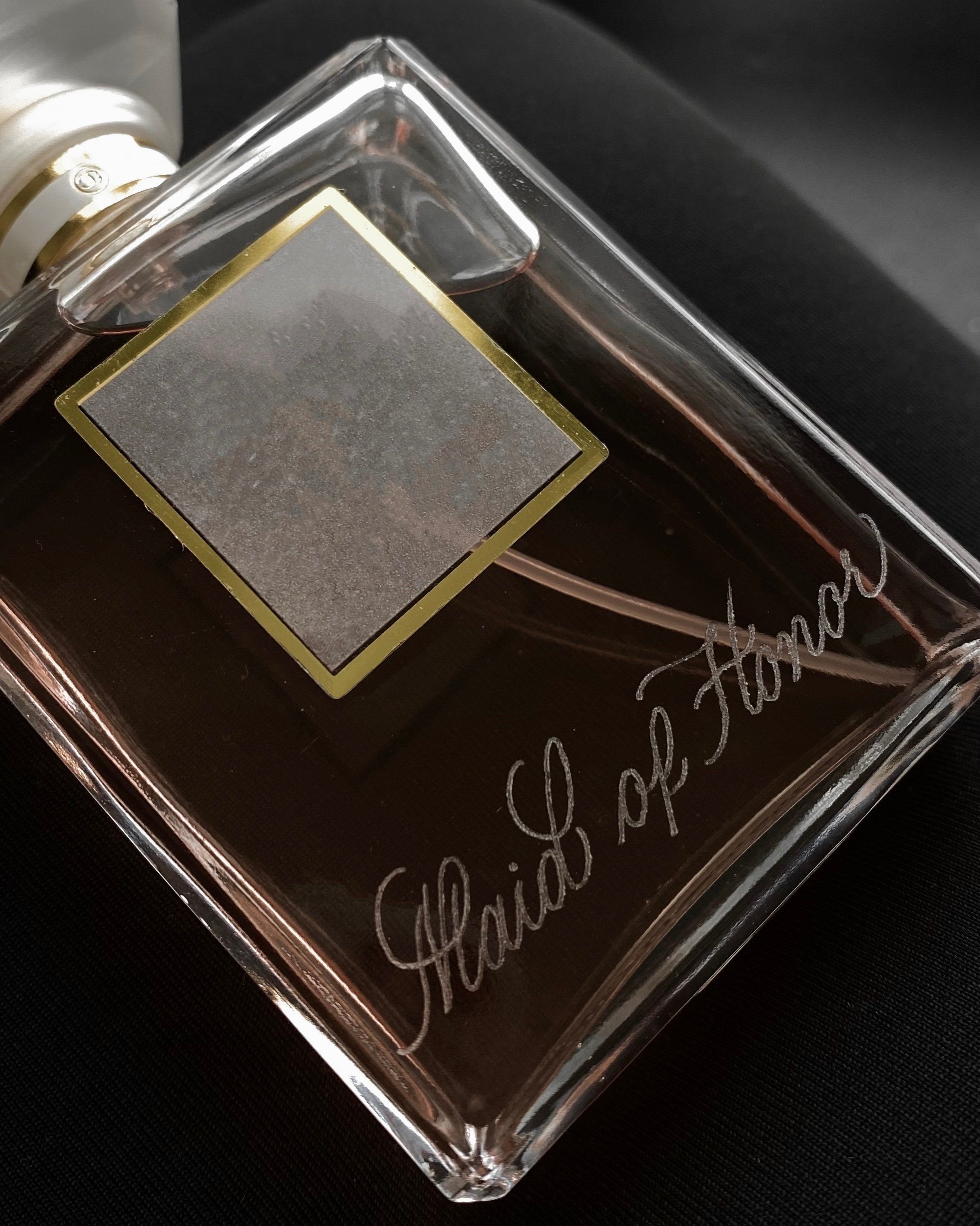 Engraved Perfume Cologne Bottle Engraving Bridal Party Etsy