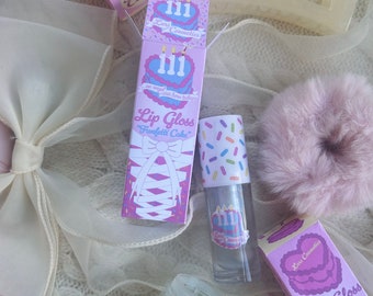 Funfetti Cake Lip Gloss - Birthday Cake