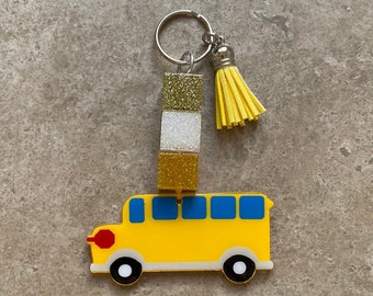 School Bus Driver Keychain, End of Year Gift