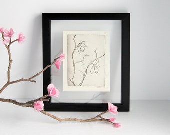 Intaglio Art Prints "Vineblossom" Limitted Run Originals