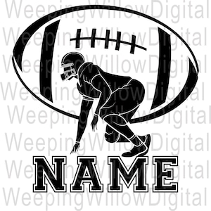 Football Lineman Linebacker SVG, Cricut Silhouette Cut File,  png jpg svg dxf file, American Football Obsessed