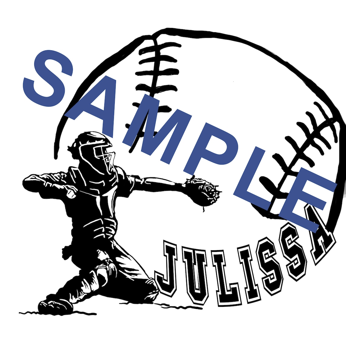 Baseball Catcher SVG Baseball Quote SVG SVG Files for Etsy