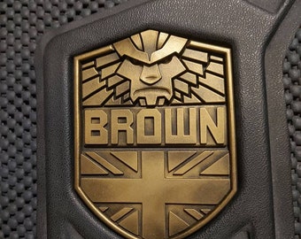 Future cop British badge. (STANDARD)