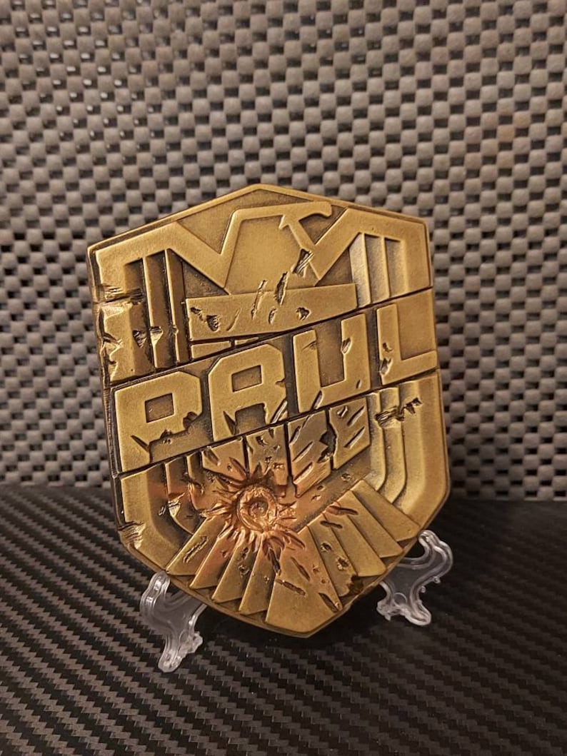Judge Style Personalised Badges. - Etsy